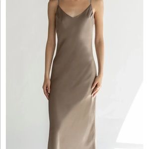 OAK + FORT slip dress